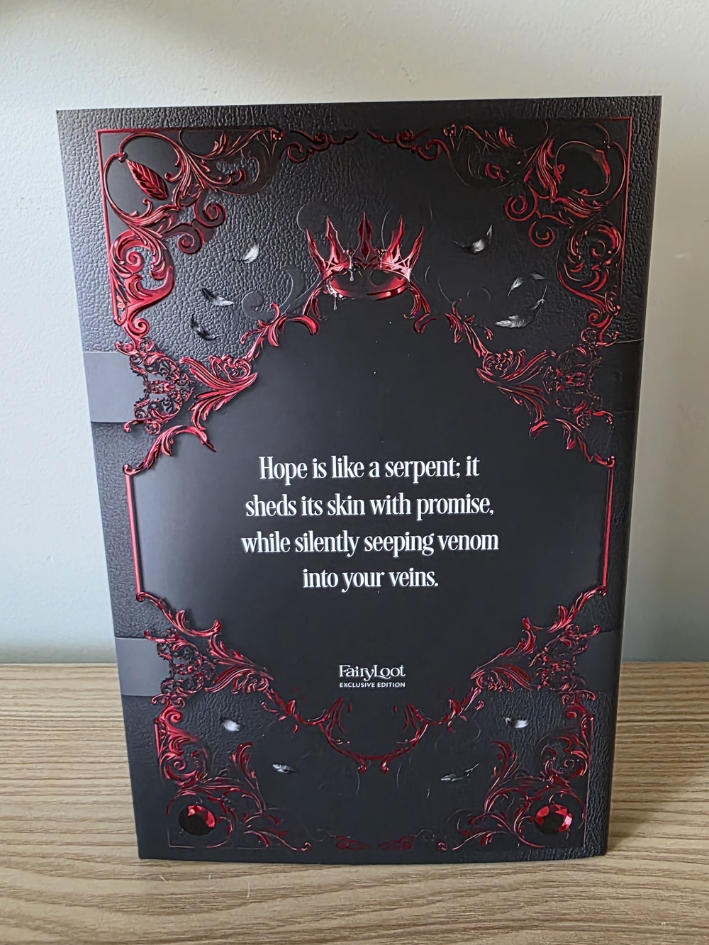 Title:
Brand New FairyLoot Deathbringer by Sonia Tagliareni - Picture 4 of 5
